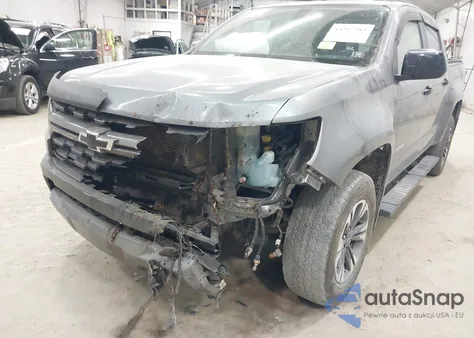 2021 Chevrolet Colorado 4Wd Short Box Z71 z USA, uszkodzony, nr VIN 1GCGTDEN5M1289510